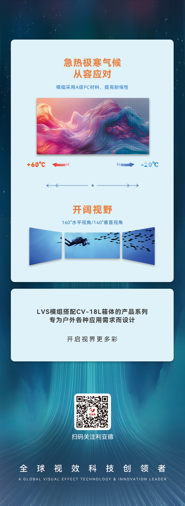 利亚德高质量户外全彩显示产品：LVS系列与CV-18L系列